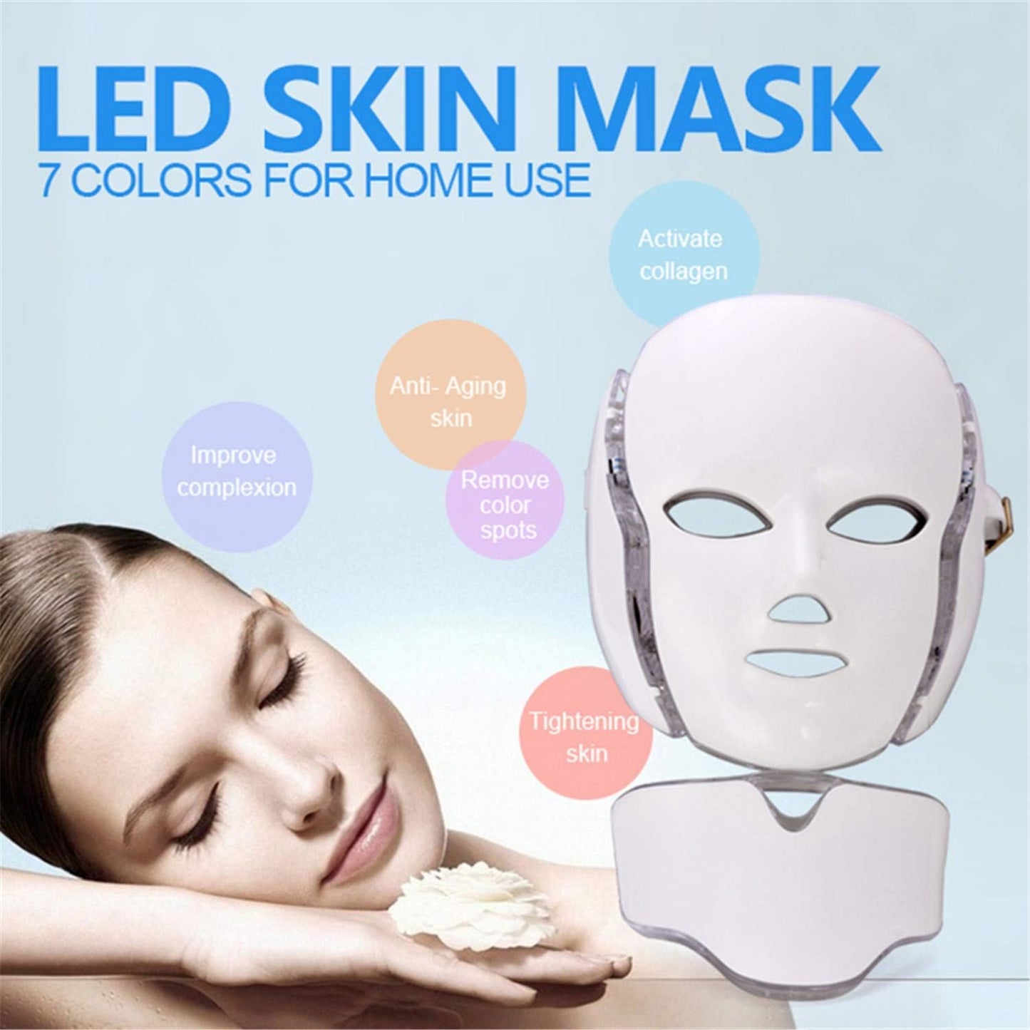 LED Light Therapy Rejuvenation Mask