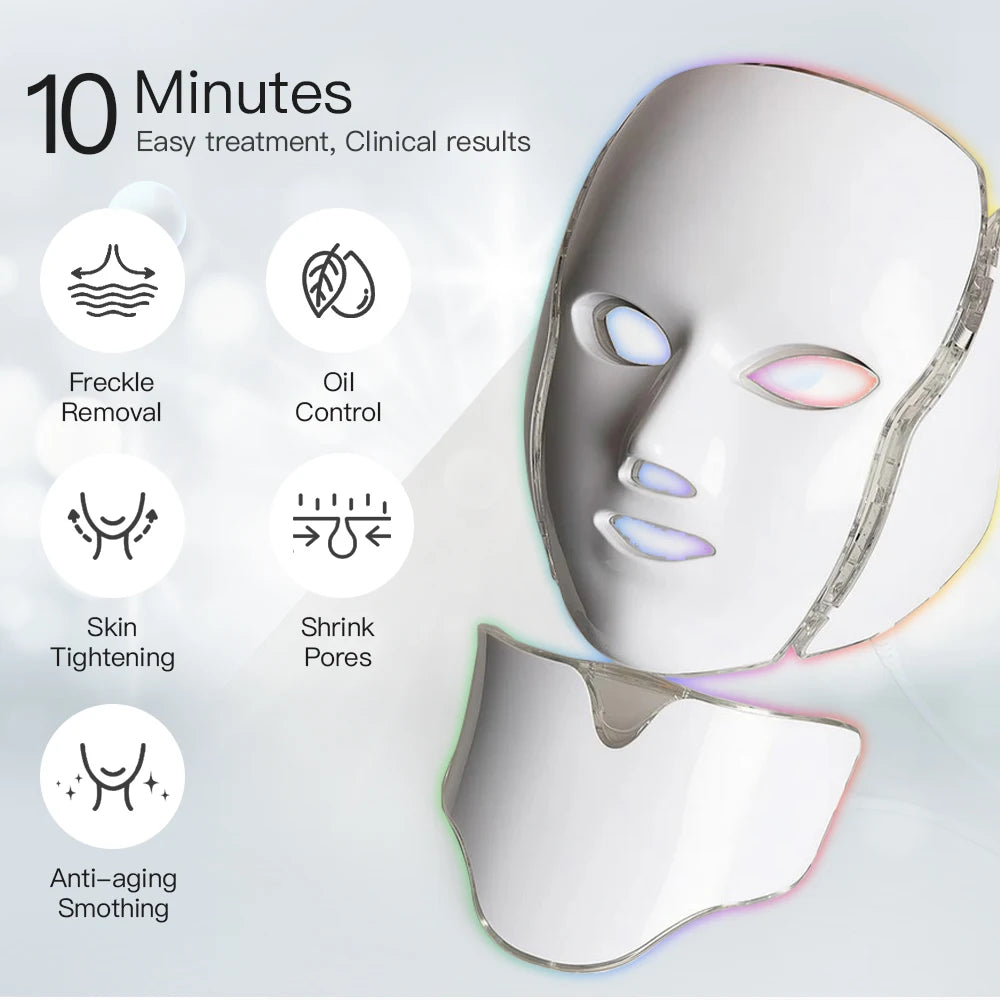 LED Light Therapy Rejuvenation Mask