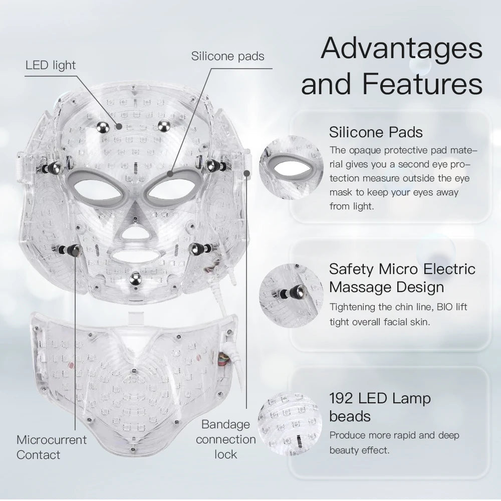 LED Light Therapy Rejuvenation Mask